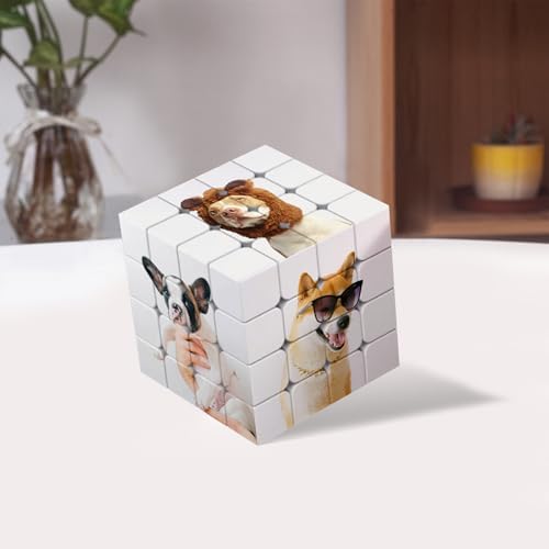 Vue 5 de Cube Personnalise Photo Cube