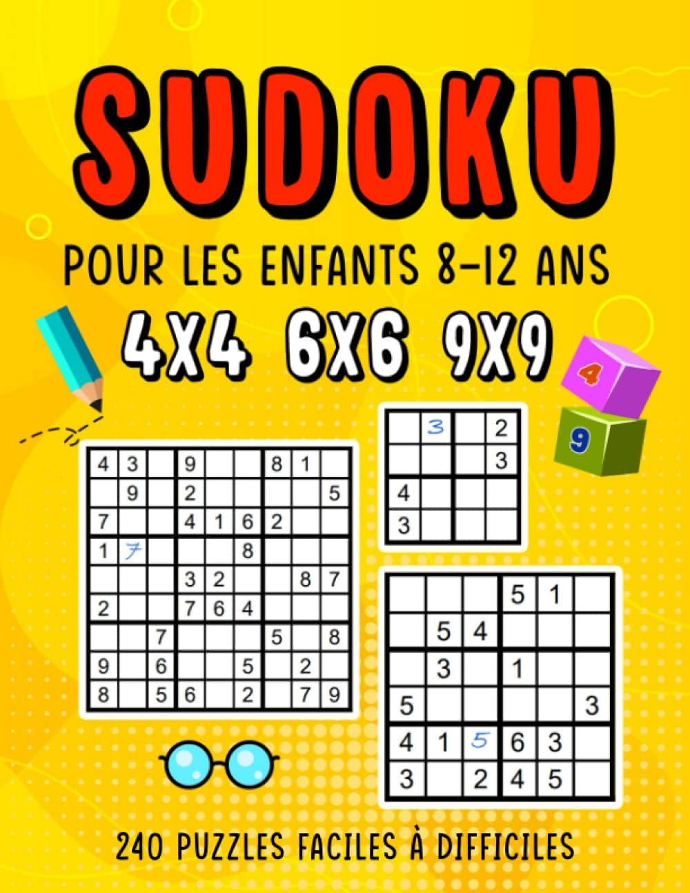 Vue 6 de Sudoku Enfants Ans Grilles