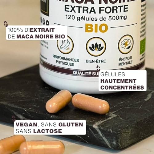 Vue 3 de Maca Noire Bio Du