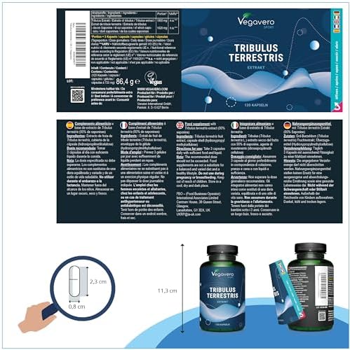 Vue 3 de Tribulus Terrestris Mg Dosage
