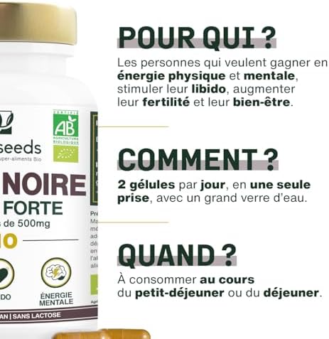 Vue 4 de Maca Noire Bio Du