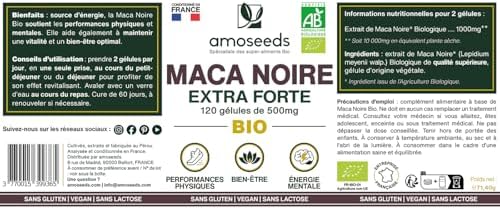 Vue 6 de Maca Noire Bio Du