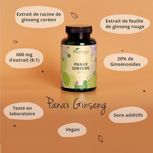 Vue 4 de Panax Ginseng Rouge Coreen