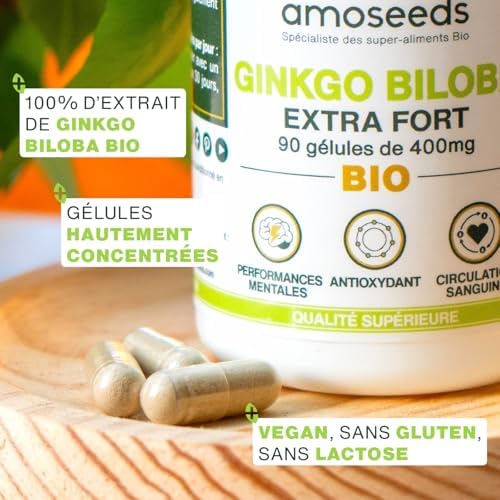Vue 3 de Ginkgo Biloba Bio Extra