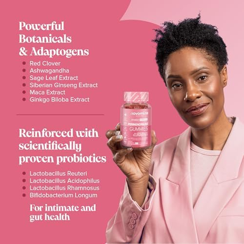Vue 5 de Perimenopause Gummies Supplements Pour