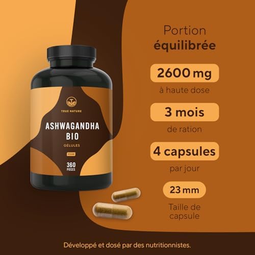 Vue 4 de Ashwagandha Bio Extra Fort