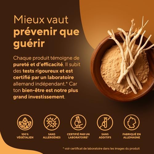 Vue 5 de Ashwagandha Bio Extra Fort