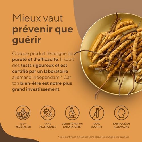 Vue 5 de Cordyceps Mg Cs Par