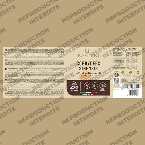 Vue 5 de Bandini Cordyceps Sinensis Mg