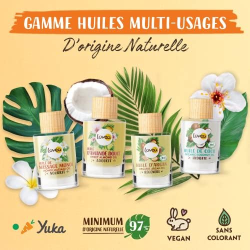 Vue 5 de Lovea Huile De Massage