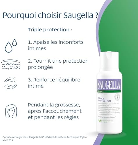 Vue 3 de Saugella Triple Protection Soin