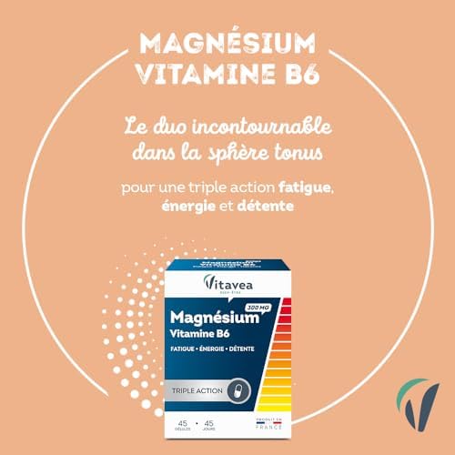 Vue 2 de Vitavea Bienetre Magnesium Mg