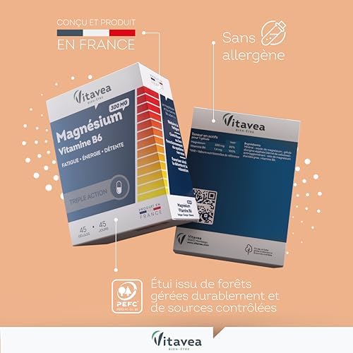 Vue 4 de Vitavea Bienetre Magnesium Mg