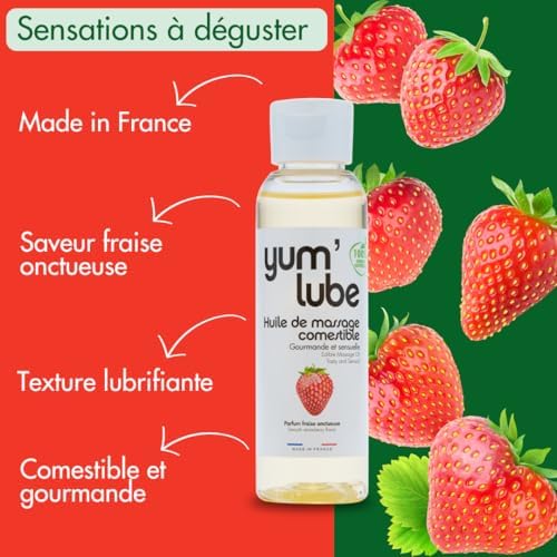 Vue 2 de Yumlube Huile De Massage