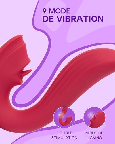 Vue 2 de Mysecretcase Vibromasseur Langues Point