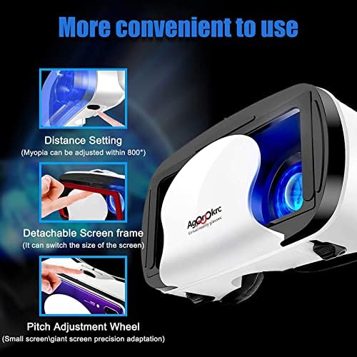 Vue 5 de Casque Vr Casque Realite
