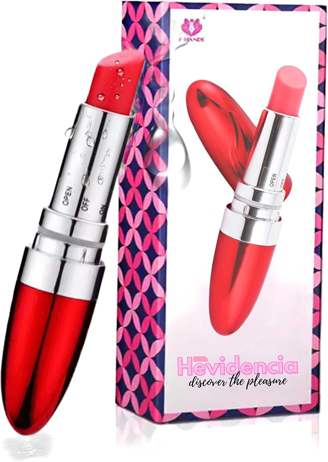 Hevidencia Lipstick Vibromasseur Rouge