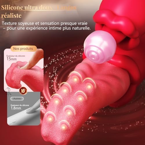 Vue 3 de Vibromasseur Sex Toys Femme