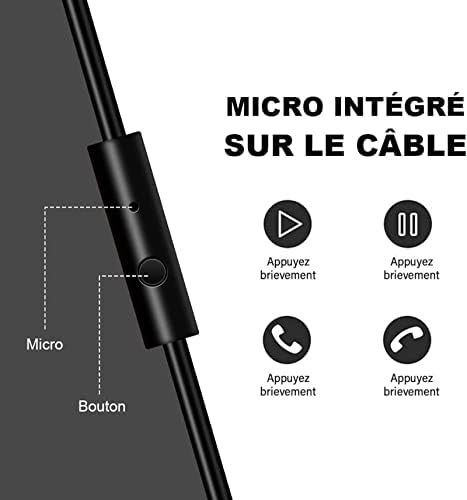 Vue 4 de Oneodio Casque Audio Filaire