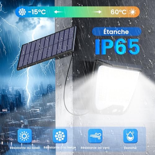 Vue 6 de Solaire Exterieur Mouvement Detecteur