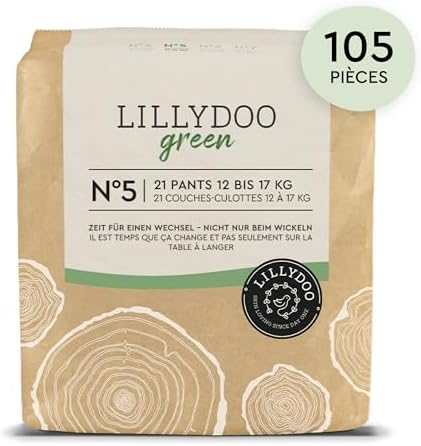 Vue 3 de Lillydoo Green Couchesculottes Respectueuses
