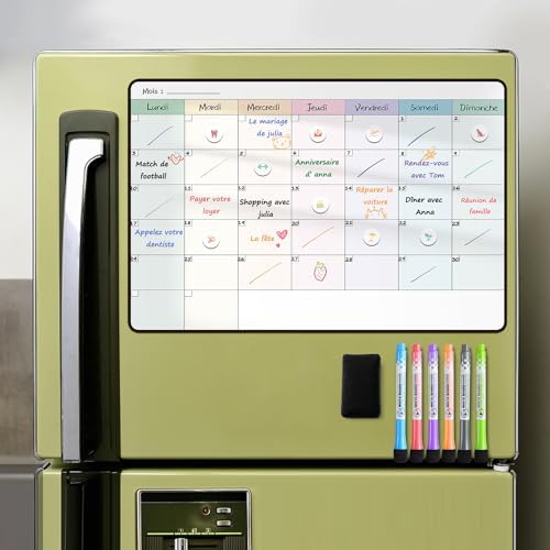 Vue 2 de Mccorl Calendrier Tableau Organisateur
