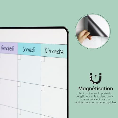 Vue 4 de Mccorl Calendrier Tableau Organisateur