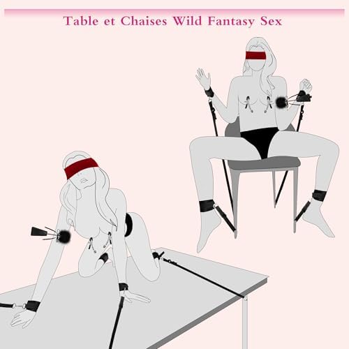 Vue 3 de Menottes Sex Lit Bdsm