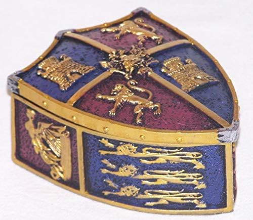 Vue 2 de Boite Blason Medieval