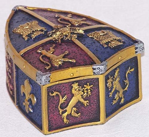 Vue 4 de Boite Blason Medieval