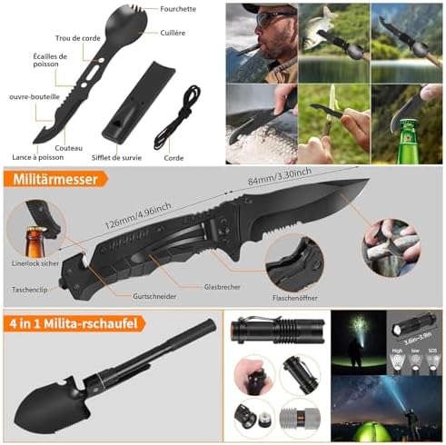 Vue 3 de Kit De Survie Randonnee