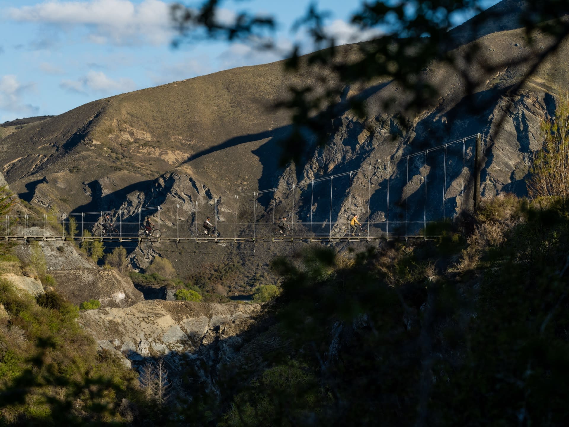 Whizzy riders on trail