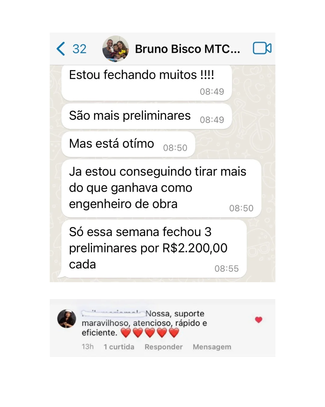 Depoimento de aluno 4