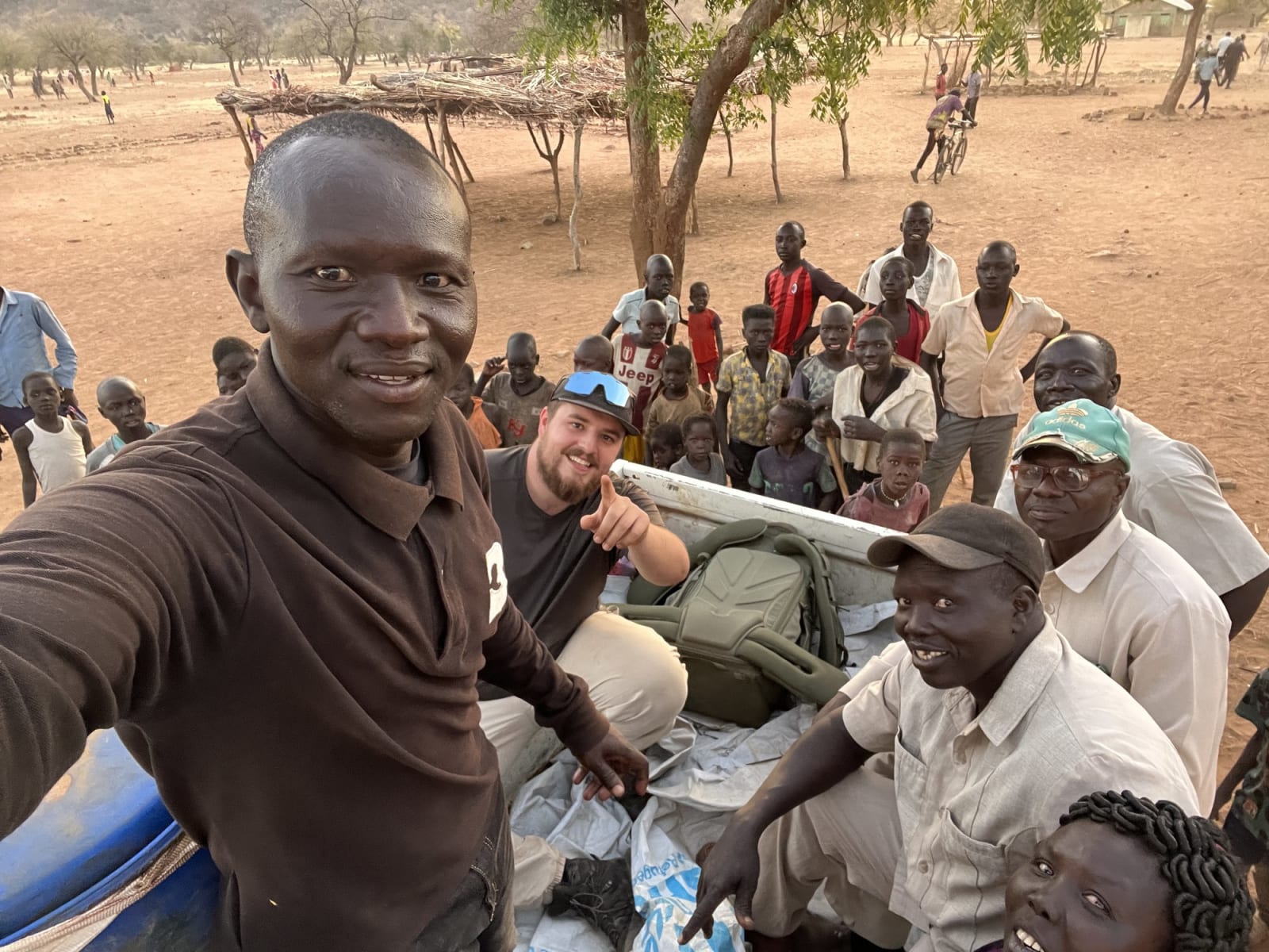 Die Menschen, die uns die Türen geöffnet haben. Nuba-Berge, Südsudan, 2022.
