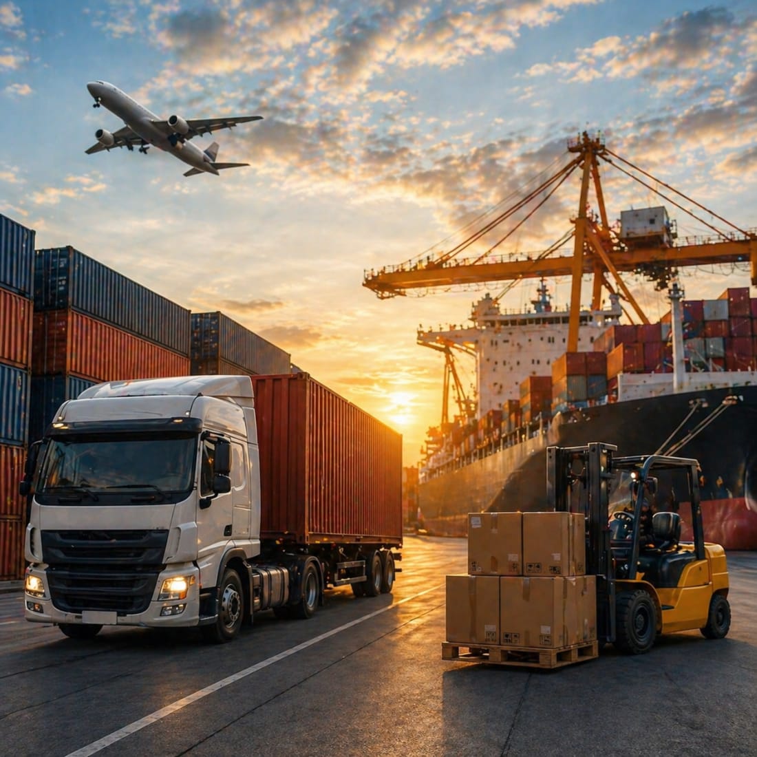 Cross-border coordination from supplier to destination