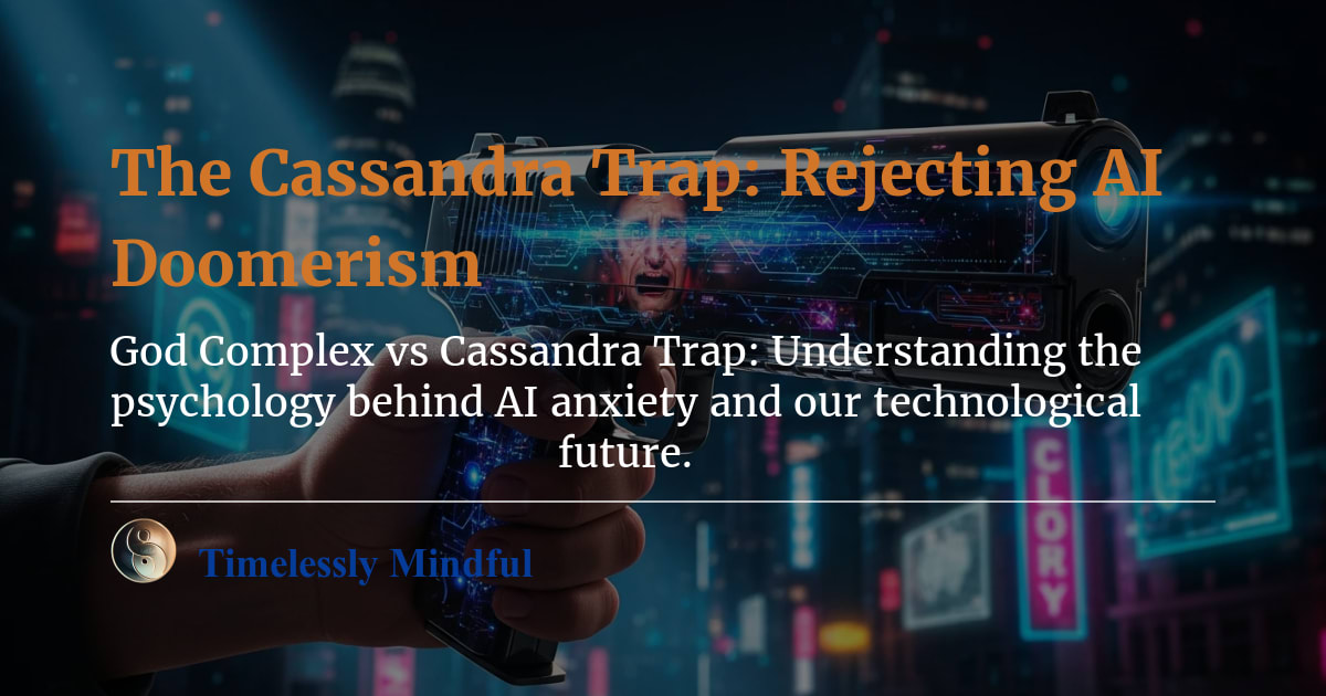 The Cassandra Trap: Rejecting AI Doomerism | Timelessly Mindful