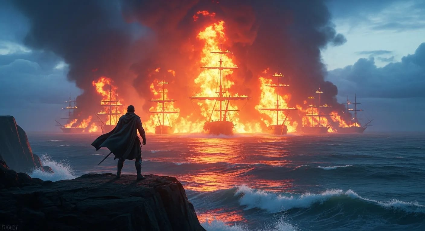 Burn Your Ships: The Lock-In Productivity Hack featured image