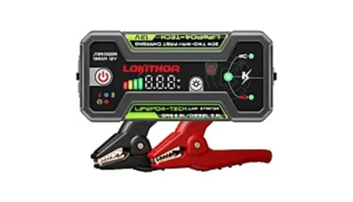 LOKITHOR J1350 PRO 1350A 12V LiFePO4 Jump Starter w/ ConnectMax - Now $47.00 at Amazon