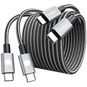  Stop Overpaying Grab 2pk 6' 240W Kobilar USBC to USBC Charging Cables on Amazon for Just $6.50