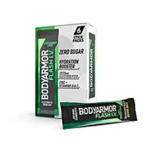 Lowest Price Alert Grab the 6Count BodyArmor Flash IV Electrolyte Coconut Water Packets (Cucumber Lime) for Just $2.90 on Amazon