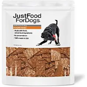 Say YES to Savings Grab 5Oz JustFoodForDogs Pumpkin Healthy Dog Treats for Only $3.90 on Amazon