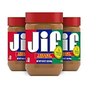  This Deal Won't Last Grab the 3Pack 16oz Jif Creamy Peanut Butter at Amazon for Just $5.66