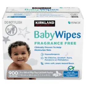  Exclusive Price Drop Costco Members Save Big on 900Count Kirkland Signature Baby Wipes (Fragrance Free)  Now Just $17.00
