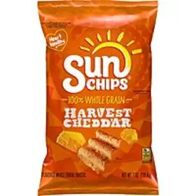  Celebration Prices Grab 7Oz SunChips Harvest Cheddar 100% Wholegrain Chips on Amazon for Just $2.00