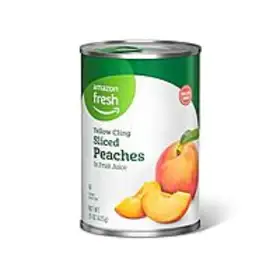 Unmissable Deal Save Big on 15Oz Amazon Fresh Yellow Cling Sliced Peaches in Fruit JuiceShop Now