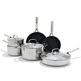  Unbeatable Deal Grab the 13Pc OXO Agility TriPly Stainless Steel Ceramic Induction Pots & Pans Set for Just $118.25 on Amazon