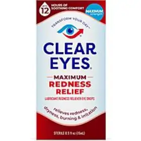  This Deal Won't Last Grab 0.5Oz Clear Eyes Maximum Redness Relief Eye Drops on Amazon for Just $2.30