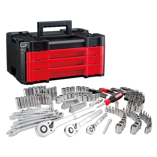  Big Savings Alert Grab the Craftsman VERSASTACK 230Piece Mechanics Tool Set (14, 38, & 12 Drive)  Now Just $99 at Amazon, Save 51