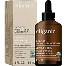  Hit the Jackpot Grab 2Oz Cliganic Organic Argan Oil for Hair, Face & Skin on Amazon for Just $7.00