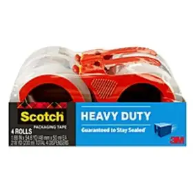 Hurry Grab the Best Deal on 4Ct 1.88 x 54.6yd Scotch Heavy Duty Shipping Packing Tape & Dispensers at Amazon  Lowest Price in Months
